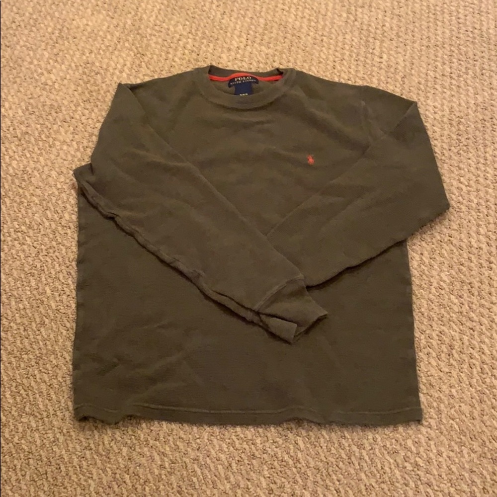 Long sleeve polo
